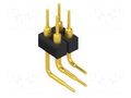 Connector: pin strips; pin header; male; PIN: 4; THT; 1.5A; 60V; 2x2 FISCHER ELEKTRONIK MK251.4.G