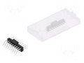 Connector: pin strips; pin header; male; PIN: 18; 3A; 250V; SMT; 2x9 FISCHER ELEKTRONIK SL17SMD05818.ZBSM