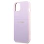 Guess GUHCP13SPSASBPU iPhone 13 mini 5,4 &quot;purple / purple Saffiano Hot Stamp &amp; Metal Logo, Guess 3666339047849 3666339047849