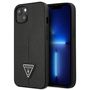 Guess GUHCP13SPSATLK iPhone 13 mini 5,4 &quot;black / black hardcase SaffianoTriangle Logo, Guess 3666339040277 3666339040277