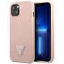 Guess GUHCP14MPSATLP iPhone 14 Plus 6,7 &quot;pink / pink hardcase SaffianoTriangle Logo, Guess 3666339065492 3666339065492