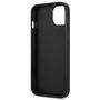 Guess GUHCP14SPSATLG iPhone 14 6.1 &quot;silver / silver hardcase SaffianoTriangle Logo, Guess 3666339065447 3666339065447