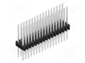 Connector: pin strips; pin header; male; PIN: 34; 1.5A; 125V; THT FISCHER ELEKTRONIK SLVW22.080.34.Z