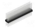 Connector: pin strips; pin header; male; PIN: 48; 1.5A; 125V; THT FISCHER ELEKTRONIK SLVW22.080.48.Z