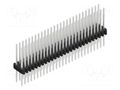 Connector: pin strips; pin header; male; PIN: 54; 1.5A; 125V; THT FISCHER ELEKTRONIK SLVW22.080.54.Z