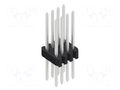 Connector: pin strips; pin header; male; PIN: 8; 1.5A; 125V; THT FISCHER ELEKTRONIK SLVW22.080.8.Z
