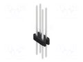 Connector: pin strips; pin header; male; PIN: 4; 1.5A; 125V; THT FISCHER ELEKTRONIK SLVW22.105.4.Z
