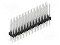 Connector: pin strips; pin header; male; PIN: 50; 1.5A; 125V; THT FISCHER ELEKTRONIK SLVW22.105.50.Z