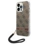 Guess GUOHCP14XH4STW iPhone 14 Pro Max 6.7 &quot;brown / brown hardcase 4G Print Strap, Guess 3666339093860 3666339093860