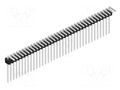 Connector: pin strips; pin header; male; PIN: 36; 1.5A; 125V; THT FISCHER ELEKTRONIK SLVW1.KA.080.36.Z