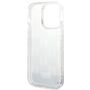 Karl Lagerfeld KLHCP14LLMNMS iPhone 14 Pro 6.1 &quot;hardcase silver / silver Liquid Glitter Monogram, Karl Lagerfeld 3666339076290 3666339076290