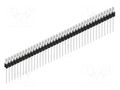 Connector: pin strips; pin header; PIN: 39; MK 10; 1.5A; 60V; 2.54mm FISCHER ELEKTRONIK MK10.39.Z