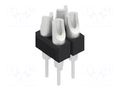 Connector: pin strips; pin header; PIN: 4; soldering,THT; 1.5A; 60V FISCHER ELEKTRONIK MK204.4.Z