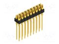 Connector: pin strips; pin header; PIN: 18; MK 210; 1.5A; 60V; 2x9 FISCHER ELEKTRONIK MK210.18.G