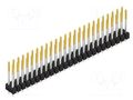 Connector: pin strips; pin header; male; PIN: 50; SL 21; 3A; 250V FISCHER ELEKTRONIK SL21.THR.164.50.S