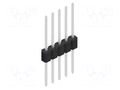 Connector: pin strips; pin header; male; PIN: 5; 1.5A; 125V; THT FISCHER ELEKTRONIK SLMN11.063.5.Z