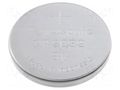 Battery: lithium; CR2032,coin; 3V; 220mAh; non-rechargeable PANASONIC BAT-CR2032/P