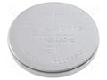 Battery: lithium; CR2032,coin; 3V; 220mAh; non-rechargeable PANASONIC BAT-CR2032/P