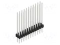 Connector: pin strips; pin header; male; PIN: 22; SL 2; 3A; 250V; THT FISCHER ELEKTRONIK SL2.230.22.Z
