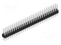 Connector: pin strips; pin header; male; PIN: 58; 1.5A; 125V; THT FISCHER ELEKTRONIK SLVW4.036.58.Z
