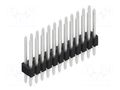 Connector: pin strips; pin header; male; PIN: 24; 1.5A; 125V; THT FISCHER ELEKTRONIK SLVW4.055.24.Z