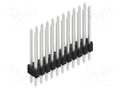 Connector: pin strips; pin header; male; PIN: 22; 1.5A; 125V; THT FISCHER ELEKTRONIK SLVW4.080.22.Z