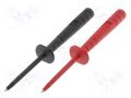 Measuring tip; 10A; 1kV; red and black; Equipment: test probe x2 FLUKE FLK-TP80