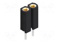 Connector: pin strips; socket; female; PIN: 2; BL 5; 3A; 150V; THT FISCHER ELEKTRONIK BL5.2