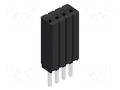 Connector: pin strips; socket; female; PIN: 4; BLM KG 1; 1.5A; 125V FISCHER ELEKTRONIK BLM.KG.1.4.Z