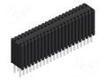 Connector: pin strips; socket; female; PIN: 44; BLM KG 2; 1.5A; 125V FISCHER ELEKTRONIK BLM.KG.2.44.Z