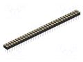 Connector: pin strips; socket; female; PIN: 62; MK 221; 3A; 150V FISCHER ELEKTRONIK MK.221.62