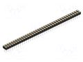 Connector: pin strips; socket; female; PIN: 74; MK 221; 3A; 150V FISCHER ELEKTRONIK MK.221.74
