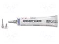Paint; brown; SECURITY CHECK ORIGINAL; 20÷70°C MARKAL MAR-96680-BR