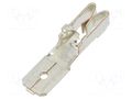 Contact; Leads: connectors; CuSn-Sn; 6.3mm MTA 1907501