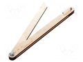 Try square; L: 550mm; adjustable LeanCraft KASEDA-3-550-N
