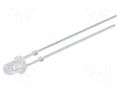 LED; white cold; 3mm; 22000÷25000mcd; 30°; Front: convex; -30÷85°C OPTOSUPPLY OSW54K3131C