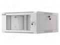 Enclosure: rack cabinet; Standard: 19"; 4U; grey; 600mm; hanging LANBERG WAFA-5604-10S