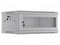 Enclosure: rack cabinet; Standard: 19"; 4U; grey; Z: 450mm; X: 600mm LANBERG WF01-6404-23S