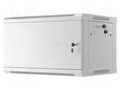 Enclosure: rack cabinet; Standard: 19"; 6U; grey; Z: 450mm; X: 600mm LANBERG WF01-6406-00S