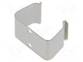 Clip; 6F22,6LR61; Batt.no: 1; rivet,screw; 17.45mm; steel KEYSTONE KEYS71