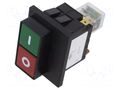 Circuit breaker; 12A; Poles: 2; SNAP-IN; IP65; TA45 Push button 3P SCHURTER TA45-AWWTL120Z3