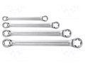 Wrench-set; box,Torx®; Chrom-vanadium steel; 4pcs. NEO TOOLS NEO-09-980