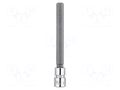 Socket; hex key,socket spanner; HEX 7mm; 1/4"; long NEO TOOLS NEO-10-332