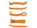 Door upholstery remover; 5pcs. NEO TOOLS NEO-11-822