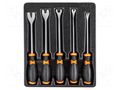 Door upholstery remover; 5pcs. NEO TOOLS NEO-11-825