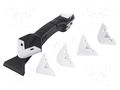 Putty knife; for silicones; Kit: scraper; 6pcs. NEO TOOLS NEO-56-014