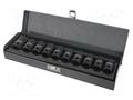 Wrench-set; 6-angles,socket spanner,impact; Mounting: 1/2" PROLINE PRE-18490