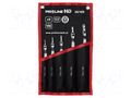 Wrench-set; Torx®,with joint; Chrom-vanadium steel; HD; 5pcs. PROLINE PRE-36105