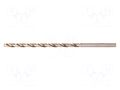 Drill bit; for metal; Ø: 4mm; L: 220mm; high speed steel; case PROLINE PRE-77640