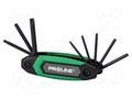 Wrench: Torx®-set; TX9,TX10,TX15,TX20,TX25,TX27,TX30,TX40 PROLINE PRE-48362